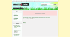 Desktop Screenshot of daruji-stene.cz